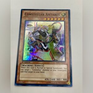 YU-GI-OH! Constellar Antares Holographic Card; 1st Edition; HA07-EN047; SUPER R